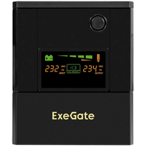 ИБП 2000 В*А ExeGate EX299821RUS Smart LB-2000.LCD.AVR.4SH