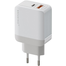 СЗУ Breaking WC06, USB-C + USB-A, PD 20W, QC 3.0 (Белый)