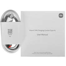 СЗУ Xiaomi Mi 33W Wall Charger (MDY-11-EZ) 33W 1USB-A, 3A + cabel type-C, белый