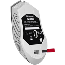 Игровая мышь DEFENDER Pandora GM-502, белая