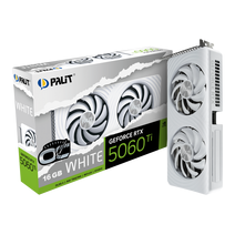 Видеокарта Palit RTX 5060 Ti PA-RTX5060TI WHITE OC 16Gb
