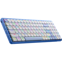Игровая клавиатура Redragon Eva Pro RU, белый/синий