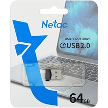 USB Flash 64Gb USB 2.0 Netac UM81 NT03UM81N-064G-20BK
