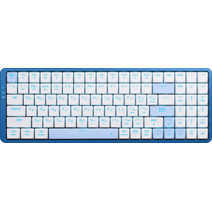 Игровая клавиатура Redragon Eva Pro RU, белый/синий