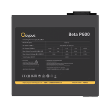 Блок питания 600W Ocypus Beta-P600-N1HDBK024X-EU