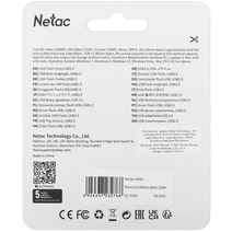 USB Flash 64Gb USB 2.0 Netac UM81 NT03UM81N-064G-20BK