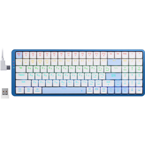 Игровая клавиатура Redragon Eva Pro RU, белый/синий