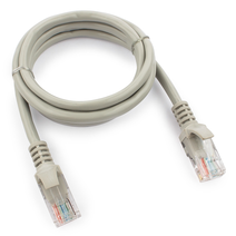 Патч-корд Cablexpert cat.6, 1м серый PP6U-1M