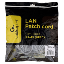 Патч-корд Cablexpert cat.6, 15м, серый PP6-15m