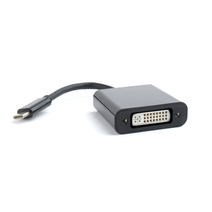 Переходник Type-C - DVI, Cablexpert A-CM-DVIF-01,15см, пакет