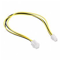 Удлинитель кабеля питания Cablexpert ATX 4-Pin M/F, длина 0,3м  CC-PSU-7
