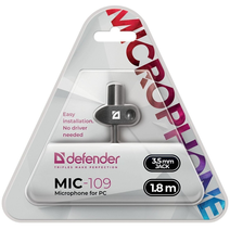 Микрофон DEFENDER MIC-109 черный