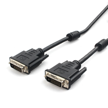 Кабель DVI-D 1.8м Cablexpert dual link,25M/25M,  CCS, черный, CC-DVI2L-BK-6