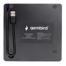 Оптический привод внешний DVD±RW Gembird DVD-USB-03
