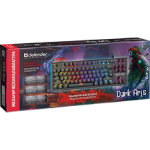 Игровая клавиатура DEFENDER Dark Arts GK-375 RU