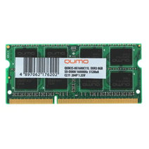 SODIMM DDR3 8Gb 1600MHz 1.35v QUMO QUM3S-8G1600C11L
