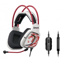 Наушники A4Tech Bloody G575 Naraka белый/красный