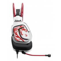 Наушники A4Tech Bloody G575 Naraka белый/красный