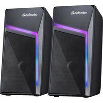 Акустическая система Defender 2.0 Stellar 6Вт, подсветка, питание от USB
