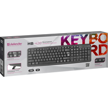 Клавиатура Defender HB-420 черный