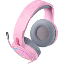 Наушники Redragon Mento RGB розовые