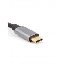 Концентратор VCOM USB 3.1 Type-Cm --> RJ-45+3port USB3.0(f)  DH311A