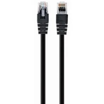 Патч-корд литой, UTP, RJ45, Cat.5e, 7,5m,(чёрный) Cablexpert PP12-7.5M/BK