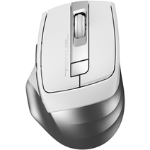 Мышь A4Tech Fstyler FG35S серебристый/белый