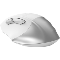 Мышь A4Tech Fstyler FG35S серебристый/белый