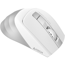 Мышь A4Tech Fstyler FG35S серебристый/белый