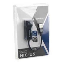 Сетевой адаптер Gembird NIC-U5