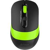 Мышь A4Tech Fstyler FG10CS Air черный/зеленый