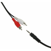 Кабель аудио Gembird джек 3.5 - 2xRCA, 2.5м CCA-458-2.5M