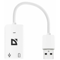 Внешняя USB звуковая карта DEFENDER Audio USB USB - 2х3,5 мм jack, 0.1 м