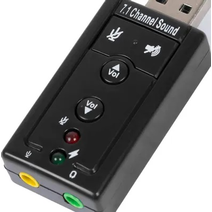 Внешняя звуковая карта TRUA71 (C-Media CM108) 2.0 Ret ASIA USB 8C V & V