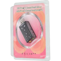 Внешняя звуковая карта TRUA71 (C-Media CM108) 2.0 Ret ASIA USB 8C V & V
