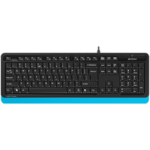 Клавиатура A4 Fstyler FK10 черный/синий