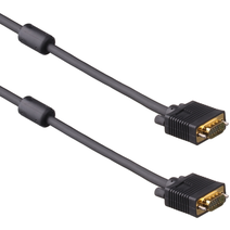 Кабель VGA 10м Exegate (15M -15M)  2 фильтра позолоченные разъемы EX169516RUS