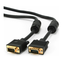 Кабель VGA 10м Exegate (15M -15M)  2 фильтра позолоченные разъемы EX169516RUS