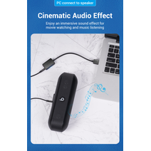 Внешняя звуковая карта Vention USB Черная CDYB0