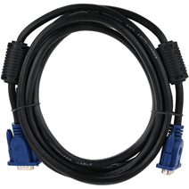 Кабель VGA 3м Aopen/Qust 15M-15M 3m 2 фильтра ACG341AD-3M