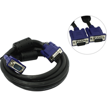 Кабель VGA 3м Aopen/Qust 15M-15M 3m 2 фильтра ACG341AD-3M