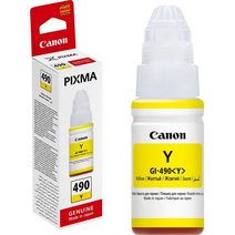 Чернила Canon GI-490 Yellow для Pixma G1400/G2400/G3400 (70 мл)
