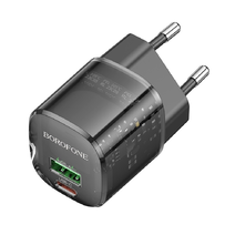 СЗУ Borofone BN17 Sunlight PD20W+QC3.0 charger(EU) (черный)