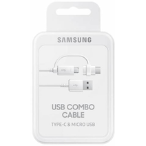 Кабель Samsung EP-DG930DWEGRU USB-microUSB/ USB Type-C белый 1.5м ОРИГИНАЛ!