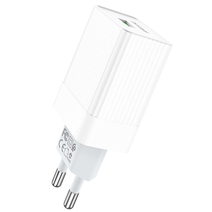 СЗУ Borofone BA47A Mighty speed single port 3А QC3.0 + Micro (белый)