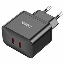 СЗУ HOCO N29 Triumph PD35W, 2USB, Type-C to lightning (черный)