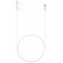 Кабель Samsung EP-DG930DWEGRU USB-microUSB/ USB Type-C белый 1.5м ОРИГИНАЛ!