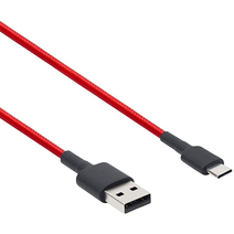 Кабель Xiaomi Mi Braided USB Type-C Cable SJX10ZM 100см красный