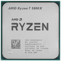 Процессор AMD RYZEN X8 R7-5800X SAM4 OEM